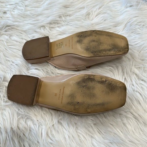 MIA Beige Patent Loafers - Picture 4 of 4